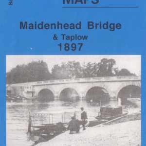 Maidenhead Bridge & Taplow, Old Ordnance Survey Map, 1897