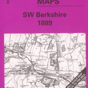 South West Berkshire, 1″ Old Ordnance Survey Map, 1889