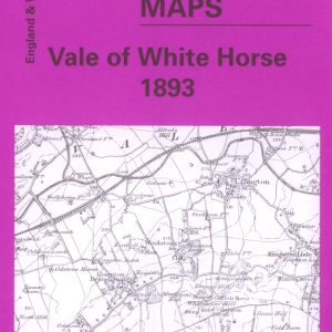 Vale of the White Horse, One Inch Old Ordnance Survey Map, 1893