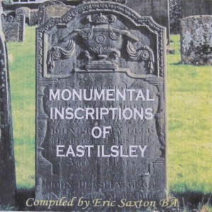 East Ilsley, Monumental Inscriptions of (CD)