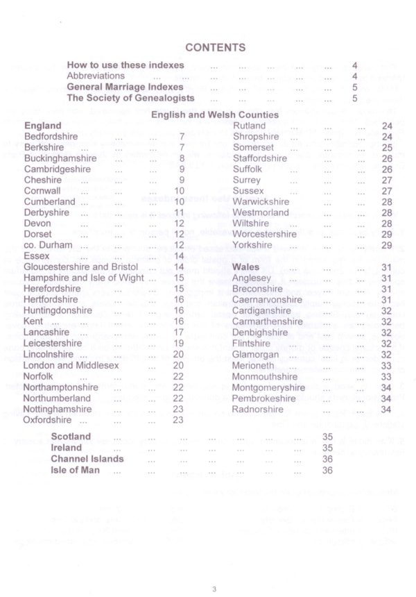 Marriage Indexes for Family Historians (Gibson Guide) - Image 2