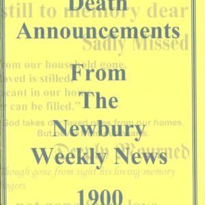 Newbury Weekly News, Death Announcements from  1900