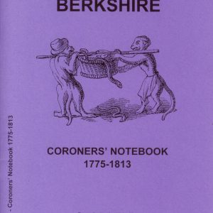 Berkshire Coroners Notebook 1775-1813