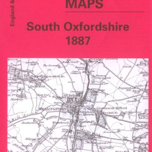 South Oxfordshire, One Inch Old Ordnance Survey Map, 1887