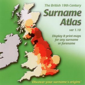 Surname Atlas, British 19th Century CD