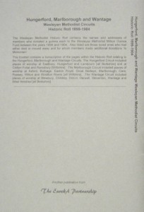 Hungerford, Marlborough and Wantage Wesleyan Methodist Circuit Historic Roll 1899-1904 - Image 3