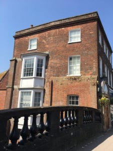 105 Northbrook Street, on the River Kennet, a bookshop & library in Georgian & Victorian Newbury, now a building society