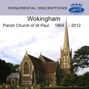 Wokingham, St Paul, Monumental Inscriptions CD