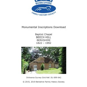 Beech Hill Baptist Church MI 1822-1992 (Download) D1404