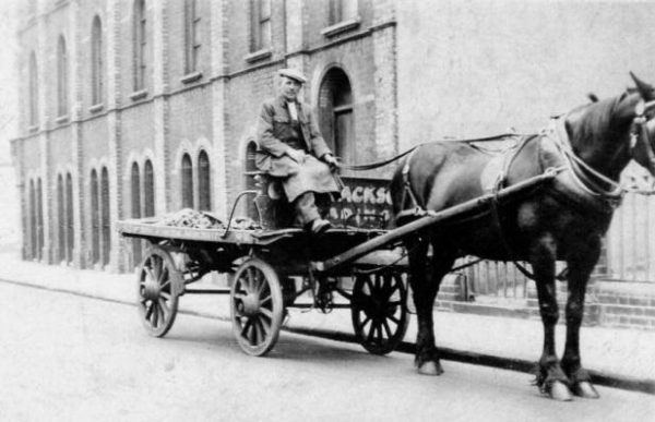 George working for Jacksons Scrap Merchants