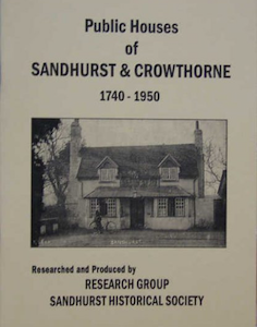 Sandhurst & Crowthorne, Public Houses of, 1740-1950